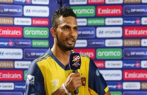 Sri Lanka's Dasun Shanaka