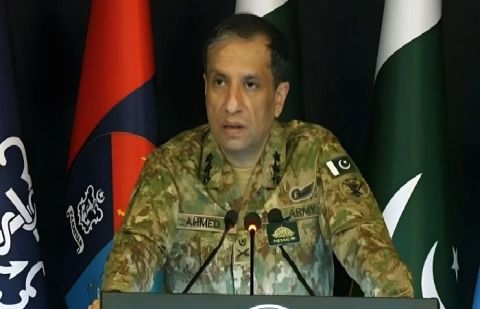 Inter-Services Public Relations (ISPR) Director General Lt Gen Ahmed Sharif Chaudhry