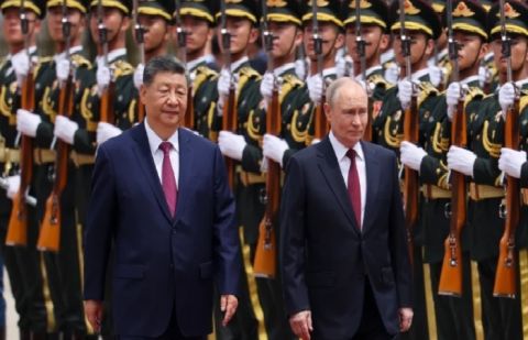 President Xi Jinping and Vladimir Putin