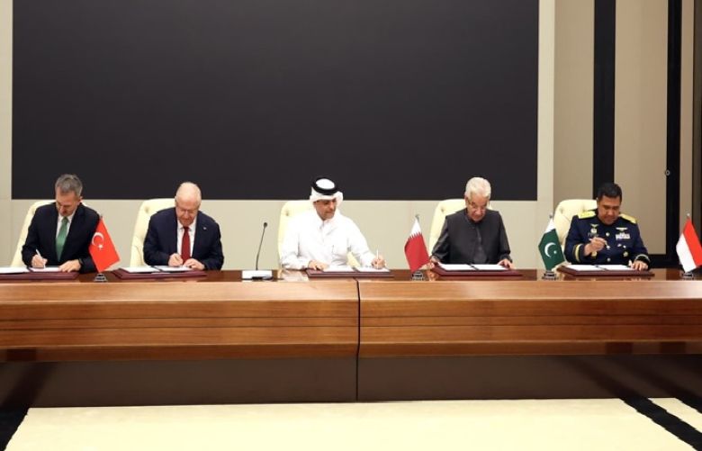 Pakistan, Turkiye, Qatar, and Indonesia sign defence cooperation accord