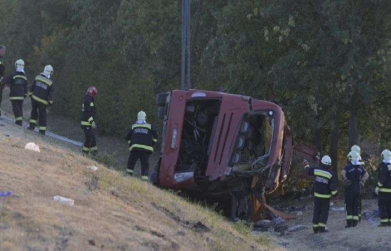 12 people killed in Polish bus crash in Hungary