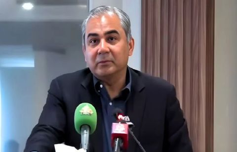 Interior Minister Mohsin Naqvi 