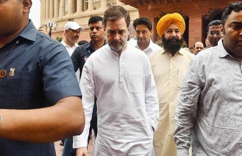 India’s new leader of the opposition Rahul Gandhi