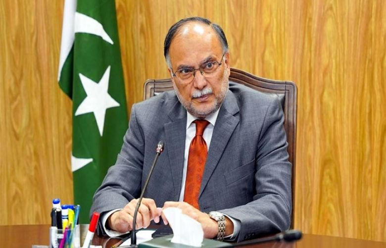 Minister for Planning and Development Ahsan Iqbal
