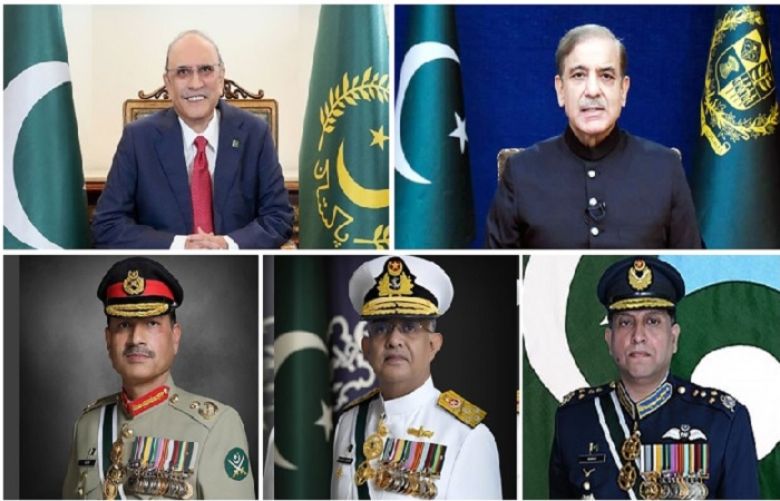 President, PM, Services Chiefs pay tribute to martyrs &amp; veterans of Armed Forces
