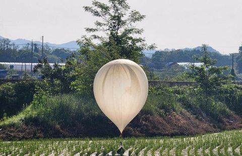 North Korea sends balloons carrying excrement over border, South Korea says