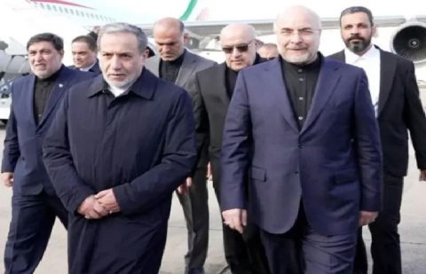 Iran's top negotiator Qalibaf, FM Araghchi in Qatar amid talks to end war