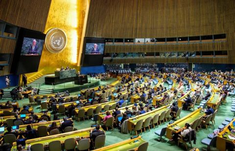 Signatories of the landmark nuclear non-proliferation treaty began a meeting at the United Nations