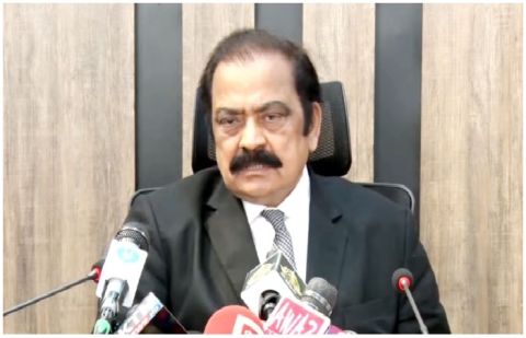 Adviser to Prime Minister on Political Affairs Rana Sanaullah