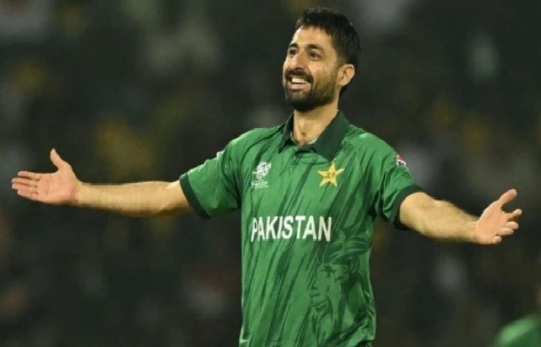 Pakistani spinner Abrar Ahmed has