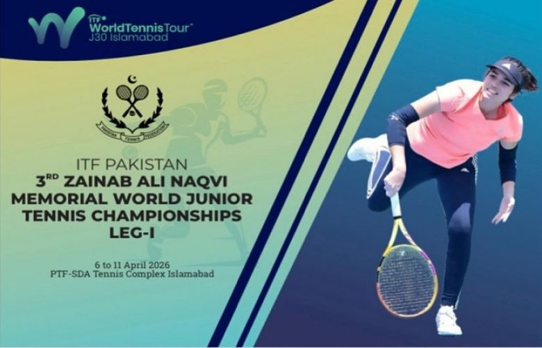 International Juniors Tennis Championship Begins in Islamabad in Memory of Zainab Ali Naqvi
