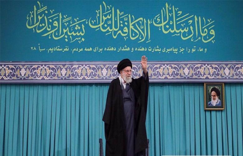 Leader of the Islamic Revolution Ayatollah Seyyed Ali Khamenei