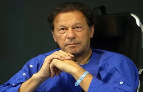 Pakistan Tehreek-e-Pakistan (PTI) founder Imran Khan