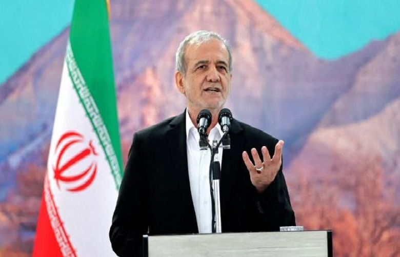 Iranian President Masoud Pezeshkian