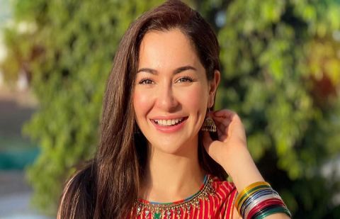 Hania Aamir has shared an Instagram carousel with the playful caption, “u see the vision