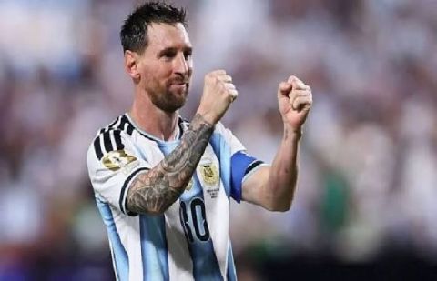 Argentina's Lionel Messi