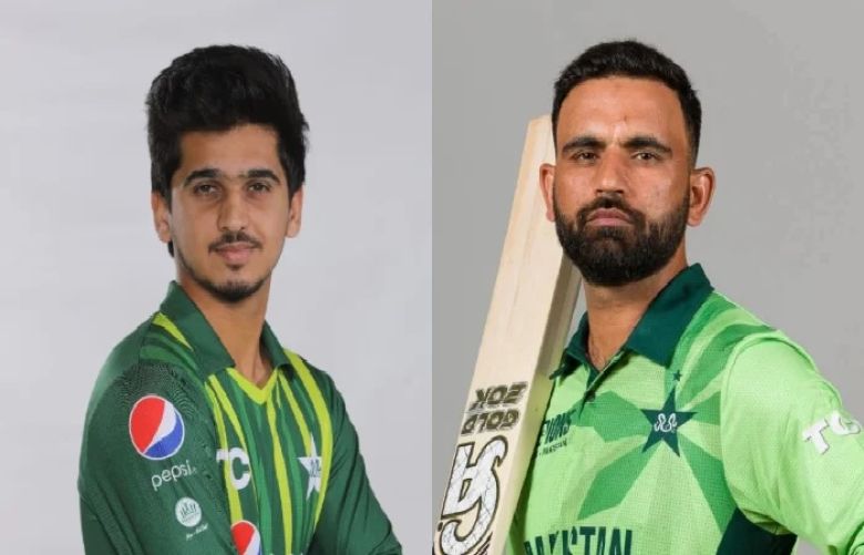 Openers Fakhar Zaman and Saim Ayub