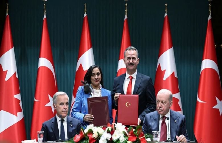 Canada, Turkiye sign 'strategic partnership' as part of Carney push to cut reliance on US
