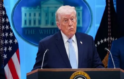 US President Donald Trump 