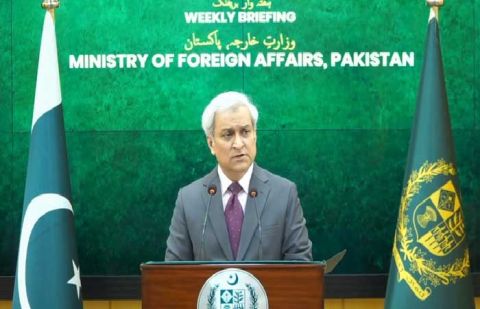 Foreign Office Spokesperson Tahir Andrabi 