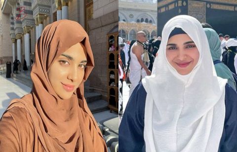 Pakistani actress Sonya Hussayn has shared a deeply moving account of her Umrah journey