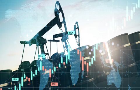 Oil prices climbed and stocks fell 