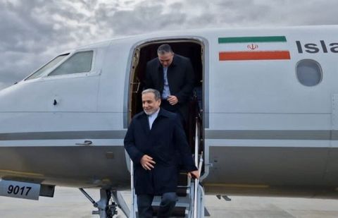 Iran's Foreign Minister Abbas Araghchi arrived in Saint Petersburg