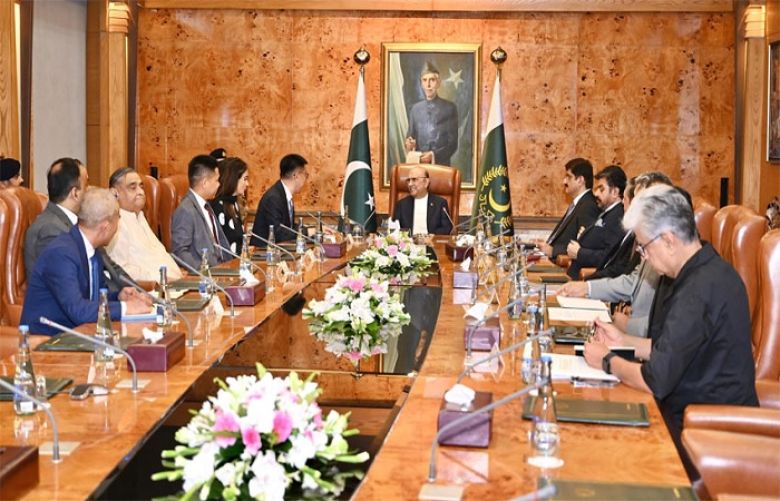 President calls for integrated development of Keti Bunder Port