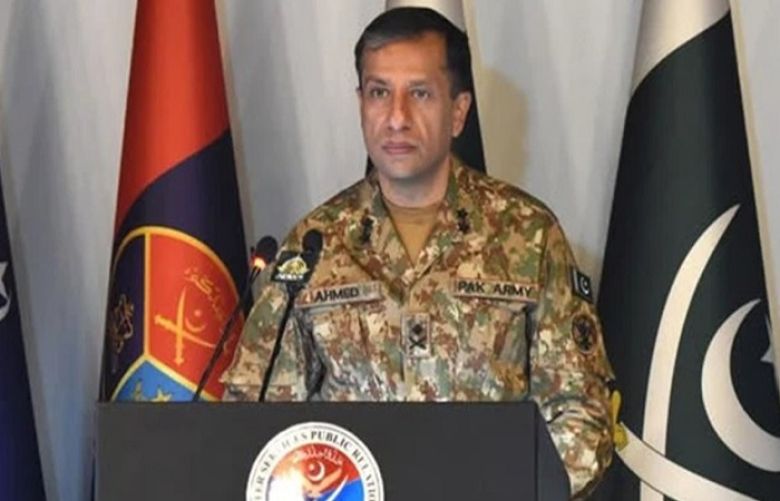 Chief military spokesperson Lt Gen Ahmed Sharif Chaudhry