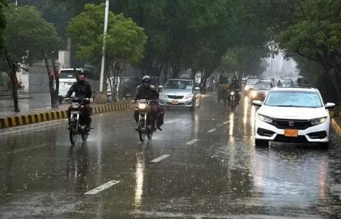 rain in Karachi 