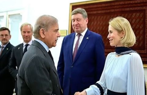 Shehbaz, EU representative review regional situation, strategic cooperation