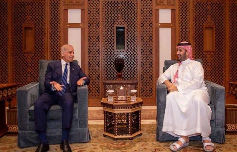Prime Minister Shehbaz Sharif held a telephonic conversation with Saudi Crown Prince Mohammed Bin