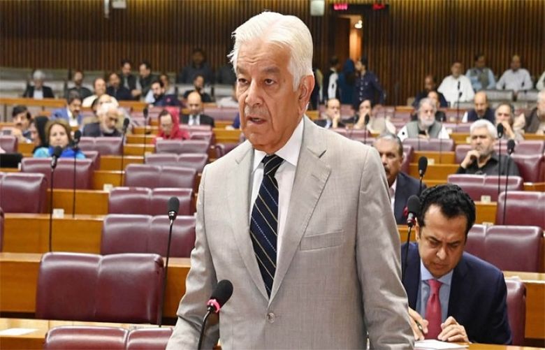 Defence Minister Khawaja Muhammad Asif