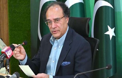 Finance Minister Muhammad Aurangzeb 