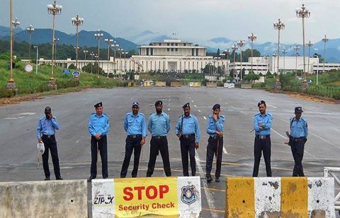 the Red Zone and Extended Red Zone of Islamabad to work from home in light of heightened security measures