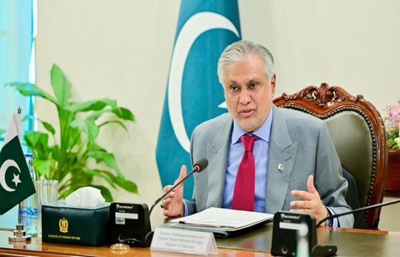 Deputy Prime Minister and Foreign Minister Senator Mohammad Ishaq Dar