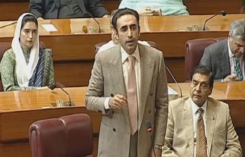 Pakistan Peoples Party (PPP) Chairman Bilawal Bhutto-Zardari 