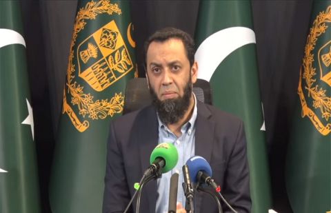 Minister for Information and Broadcasting Attaullah Tarar 